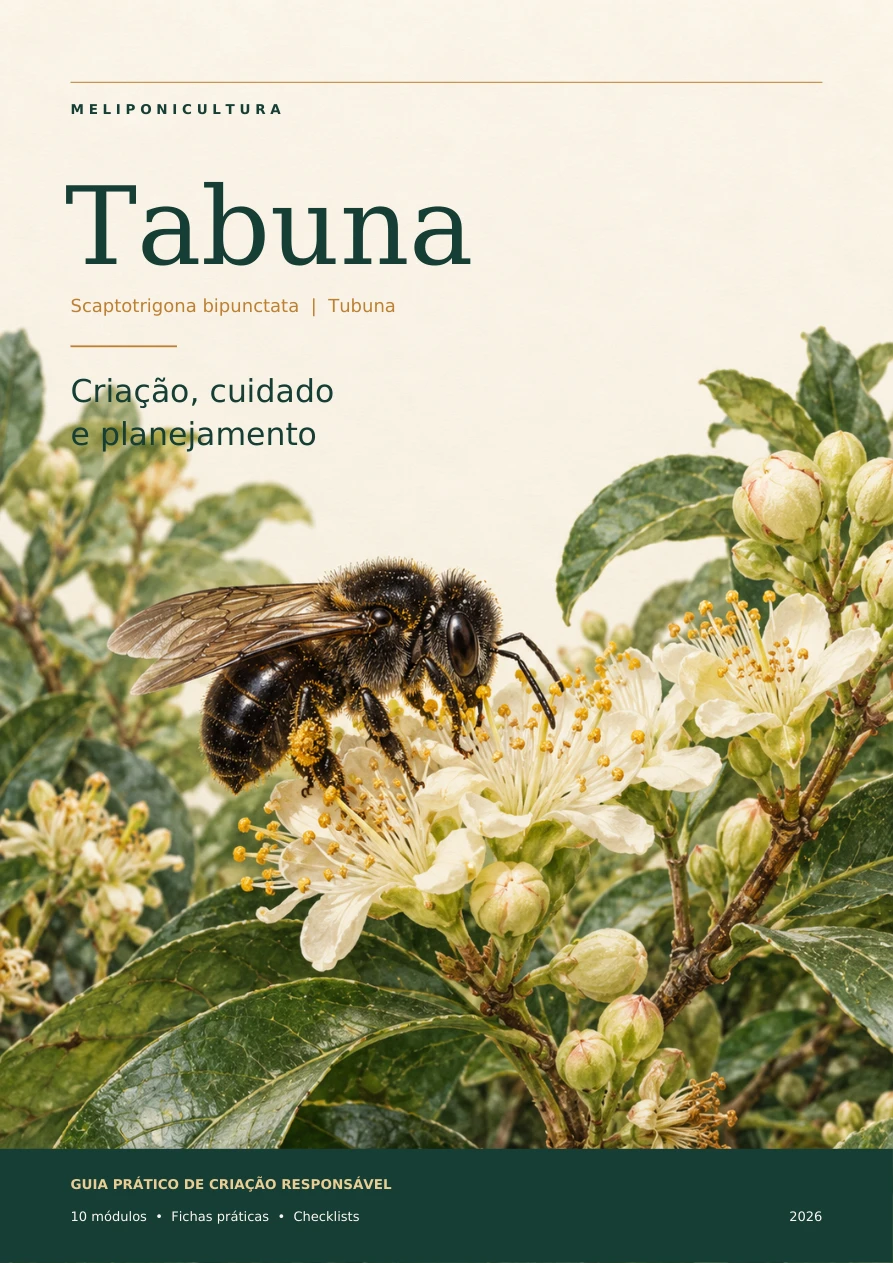 Capa do guia Tabuna, também conhecida como Tubuna